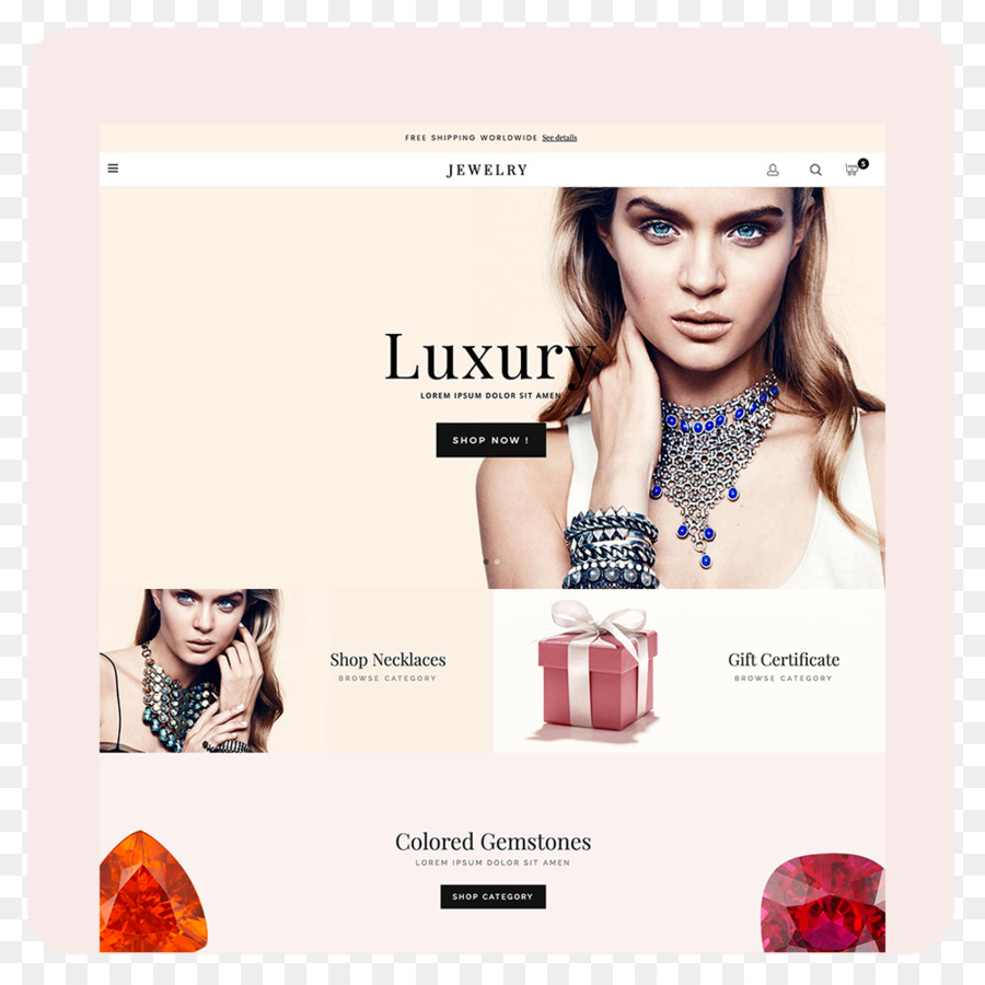 Bens De Luxo，Responsive Web Design PNG