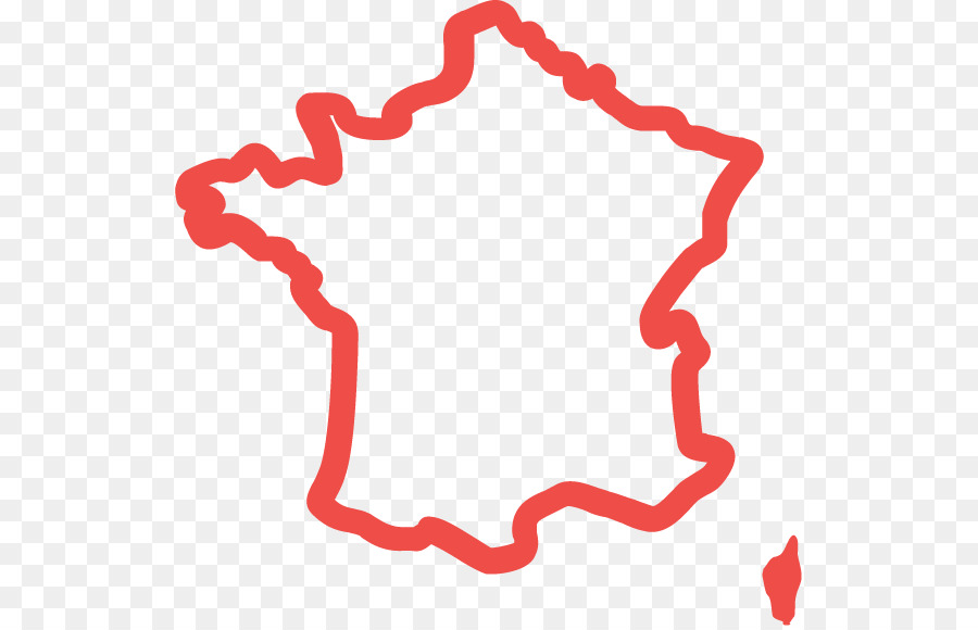 Mapa Da França，Contorno PNG