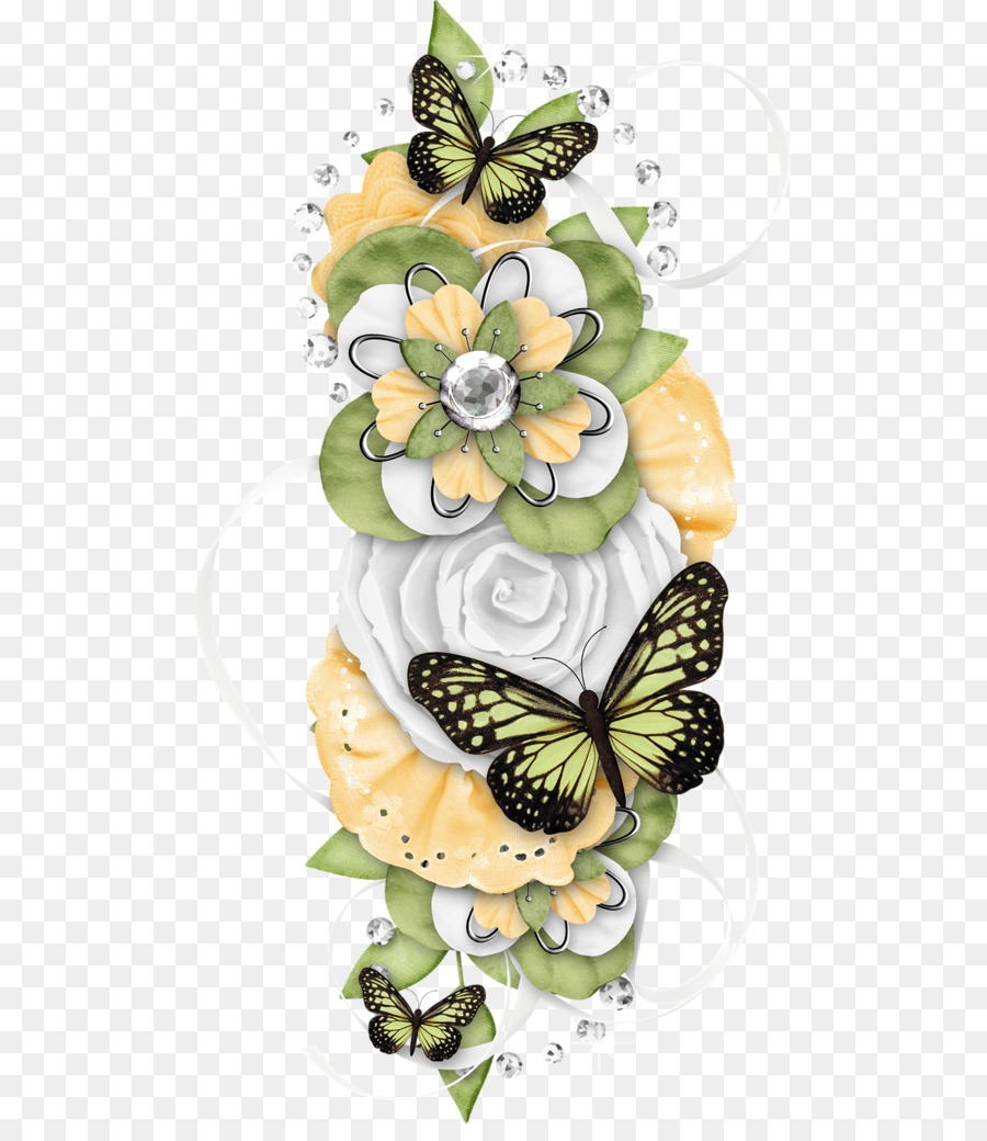 Borboleta Monarca，Scrapbooking PNG