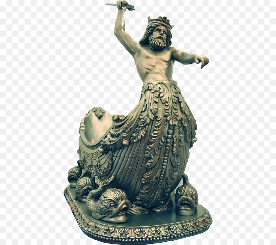 Estátua，Poseidon De Melos PNG