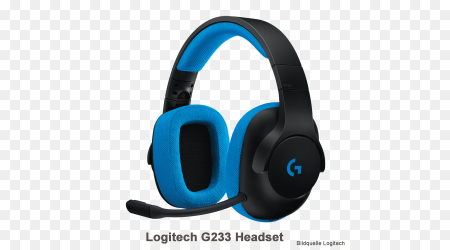 Logitech G233 Prodígio，Logitech G433 PNG