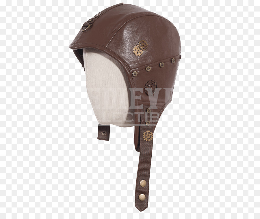 Capacete De Couro，Vintage PNG