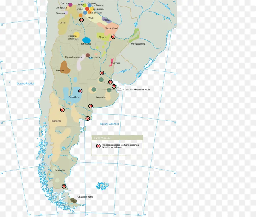 Mapa Da Argentina，Geografia PNG