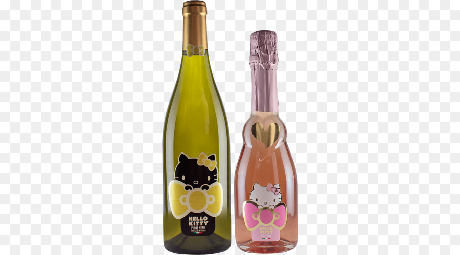 Garrafas De Vinho Hello Kitty，Vinho PNG