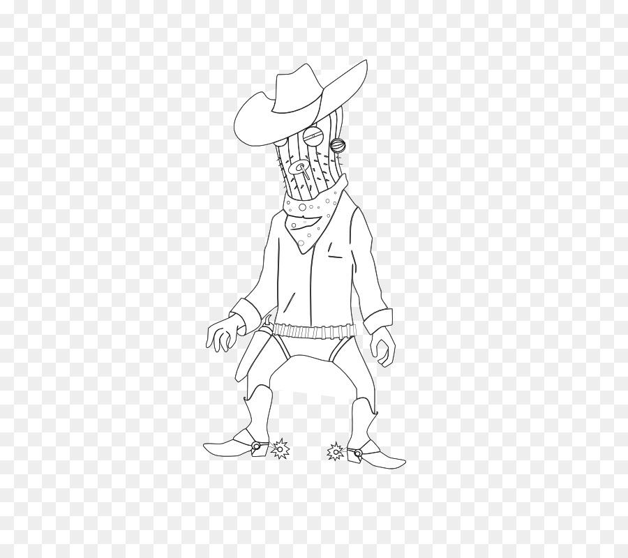 Chapéu De Cowboy，Dedo PNG