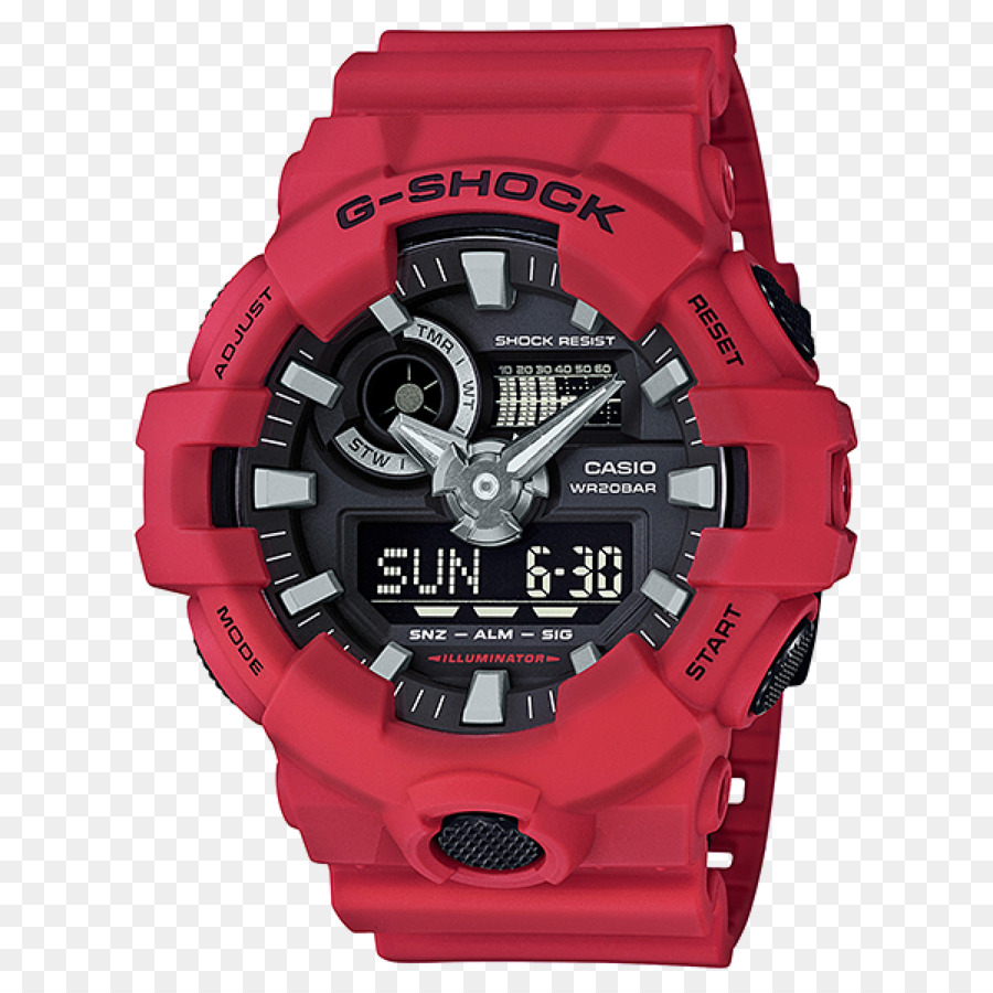 Relógio G Shock Vermelho，Relógio PNG