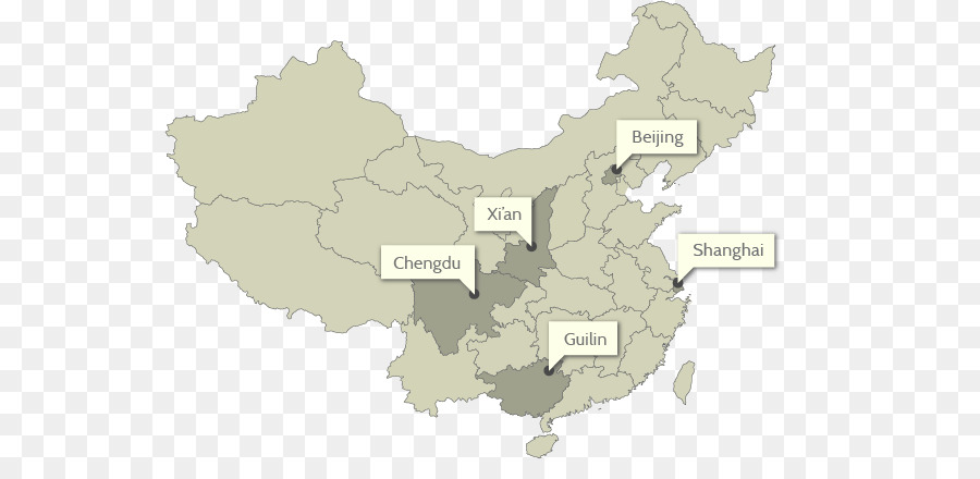 Mapa Da China，Cidades PNG