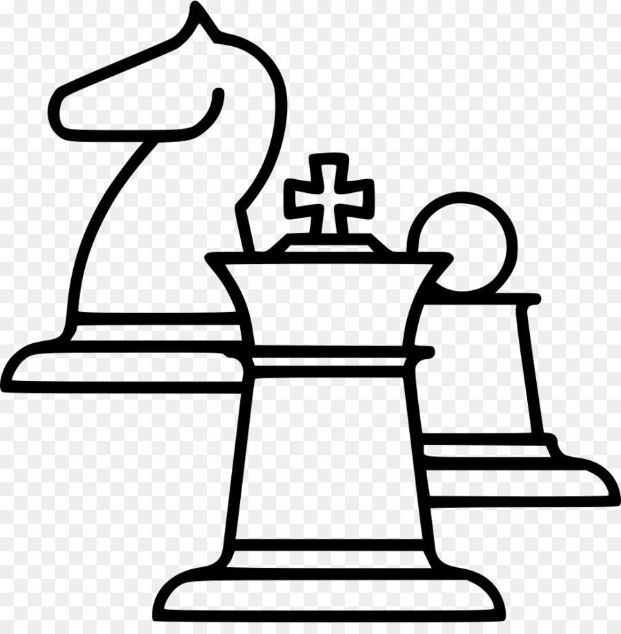 Desenho de Emoji de peão de xadrez para colorir