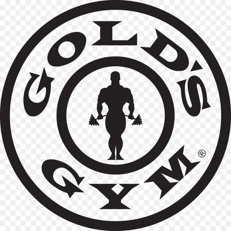 Logotipo Da Gold's Gym，Preto PNG