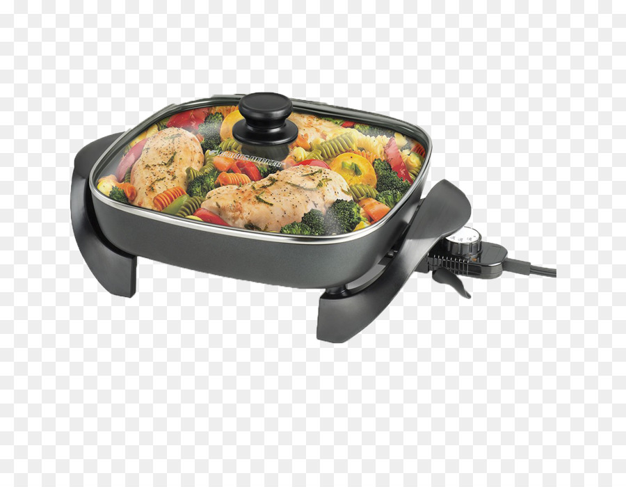 Frying Pan，Black Decker 12inch Elétrica Frigideira PNG