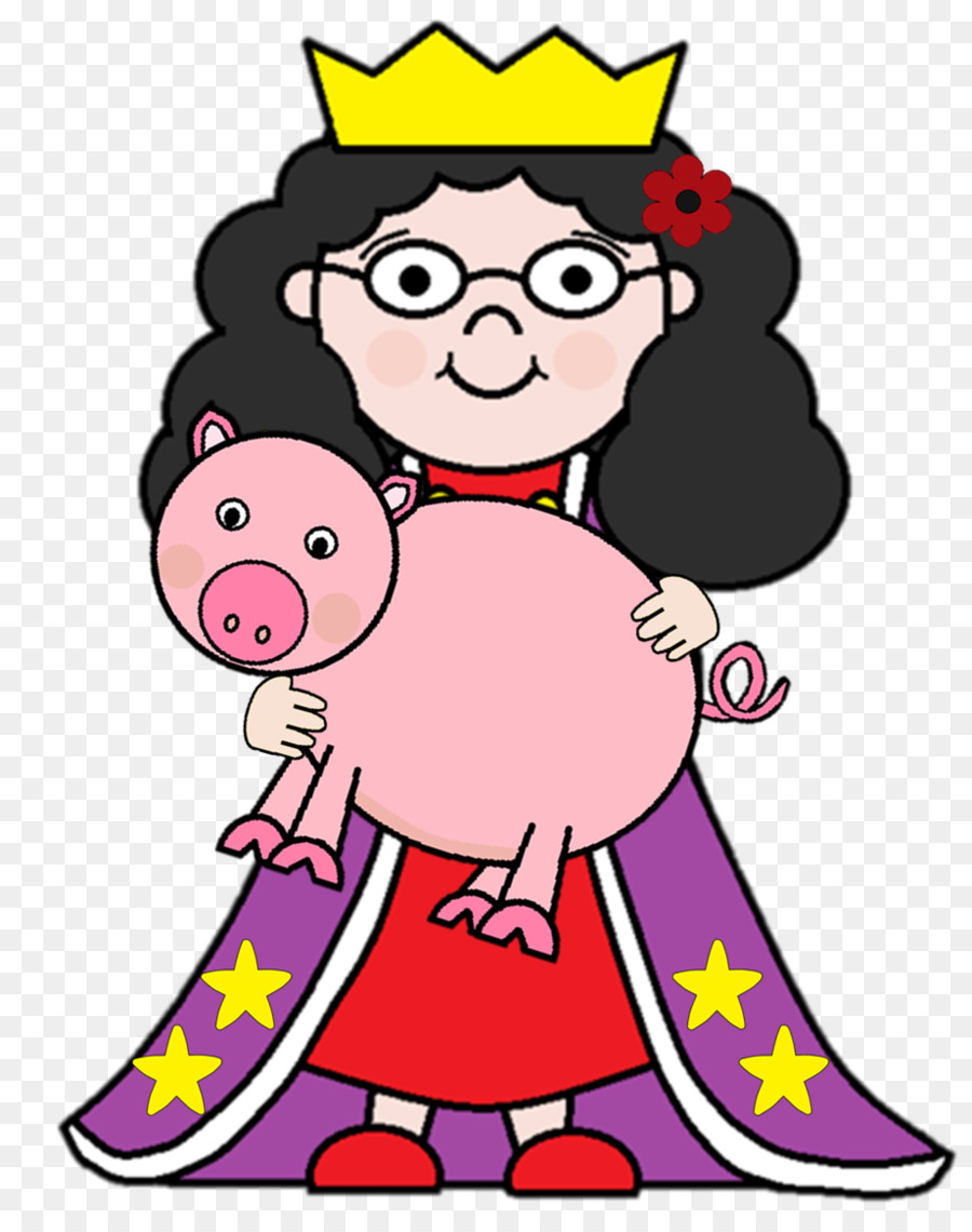 Princesa Com Porco，Coroa PNG