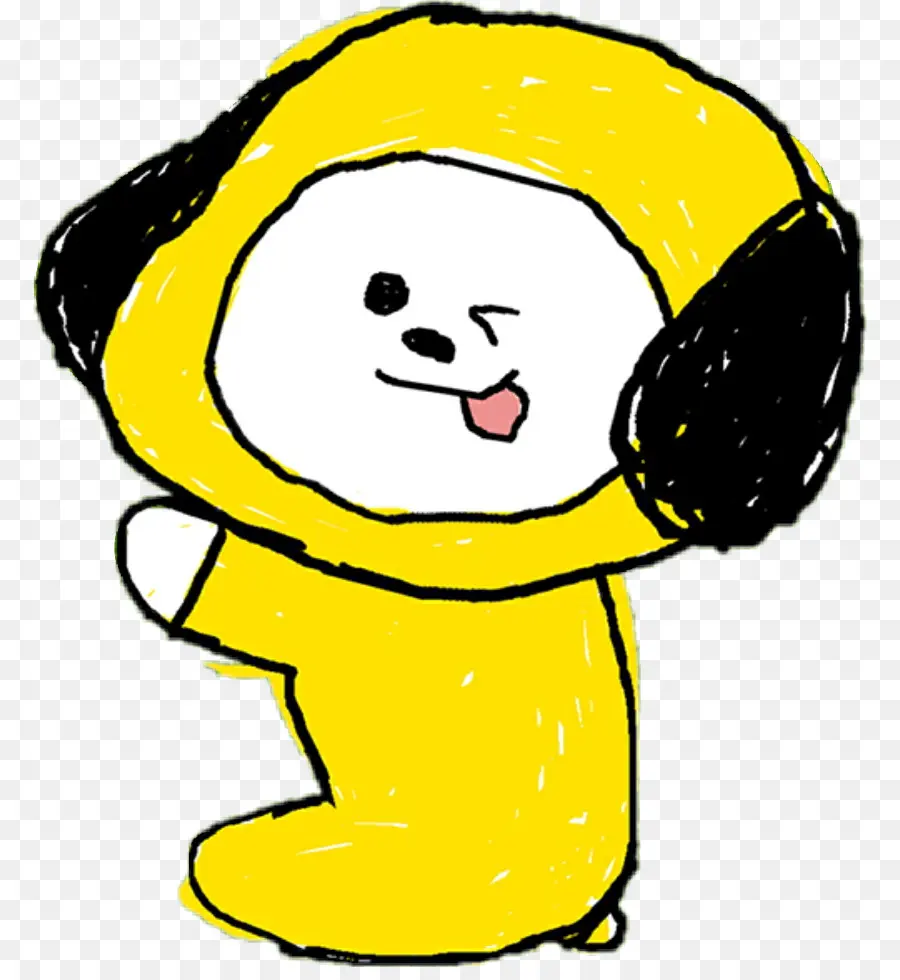 Personagem Fofo，Amarelo PNG