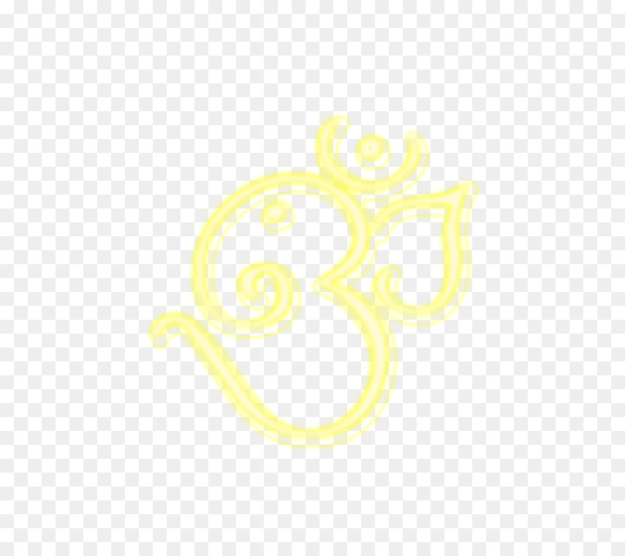 Símbolo De Om，Amarelo PNG