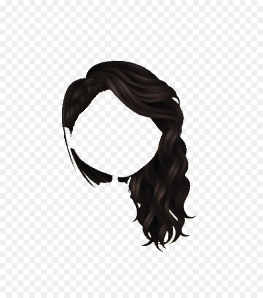 Cabelo，Cabelo Preto PNG