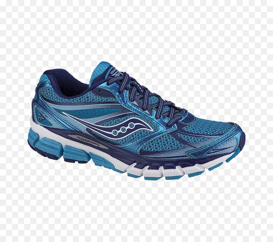 Tênis De Corrida Azul，Saucony PNG