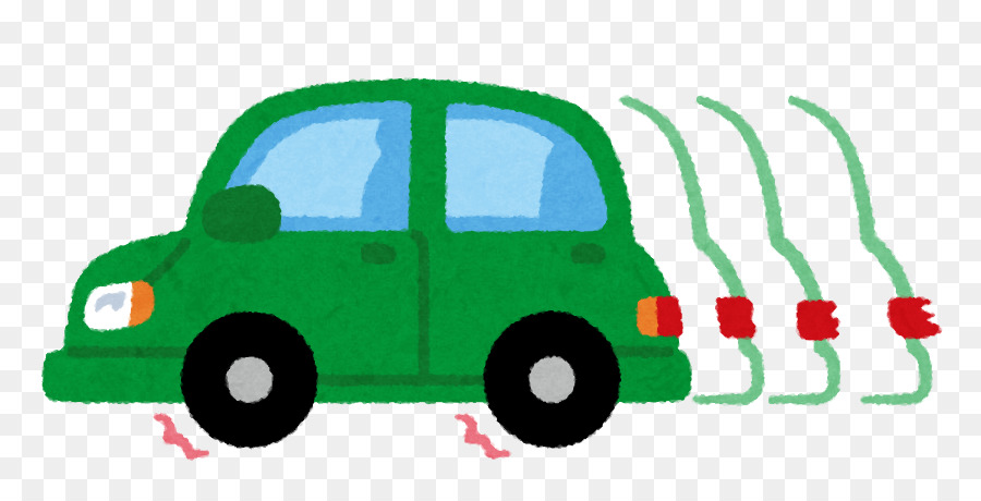 Carro Verde，Desenho Animado PNG