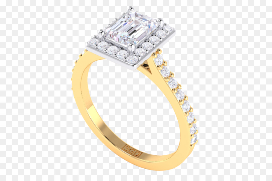 Anel De Diamante，Ouro PNG