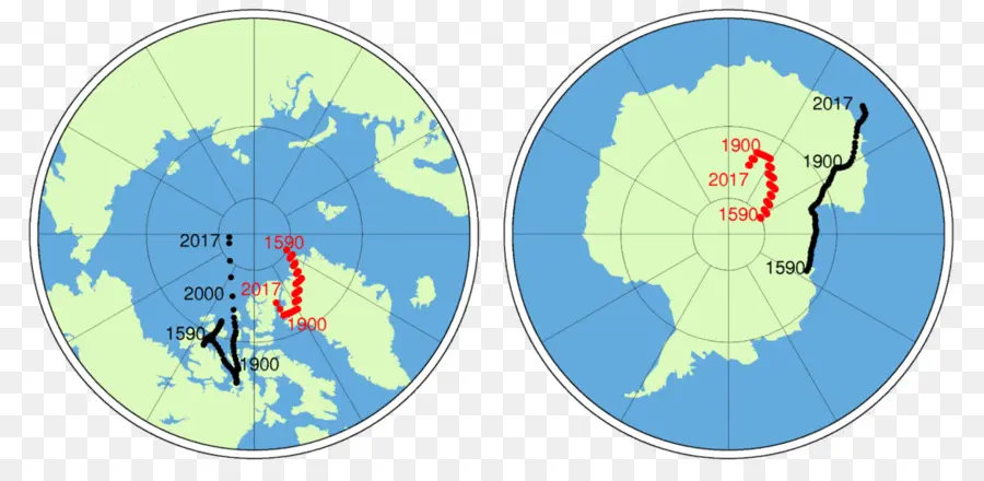 Mapa De Movimento Do Gelo Polar，Polar PNG