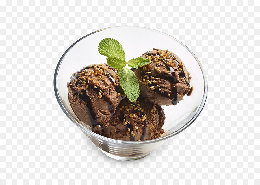 Sorvete De Chocolate，Sundae PNG