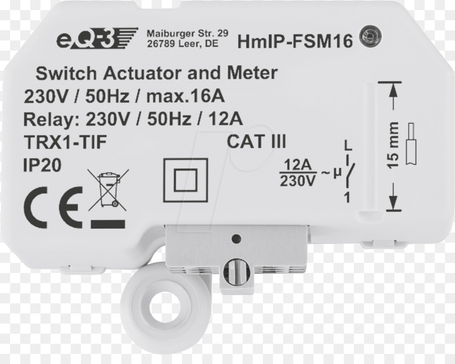 Homematic Ip Atuador Hmipfsm，Eletrônica PNG