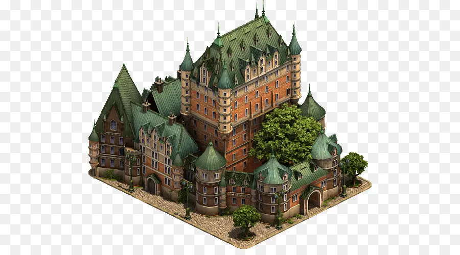 Fairmont Le Château Frontenac，Forge Of Empires PNG