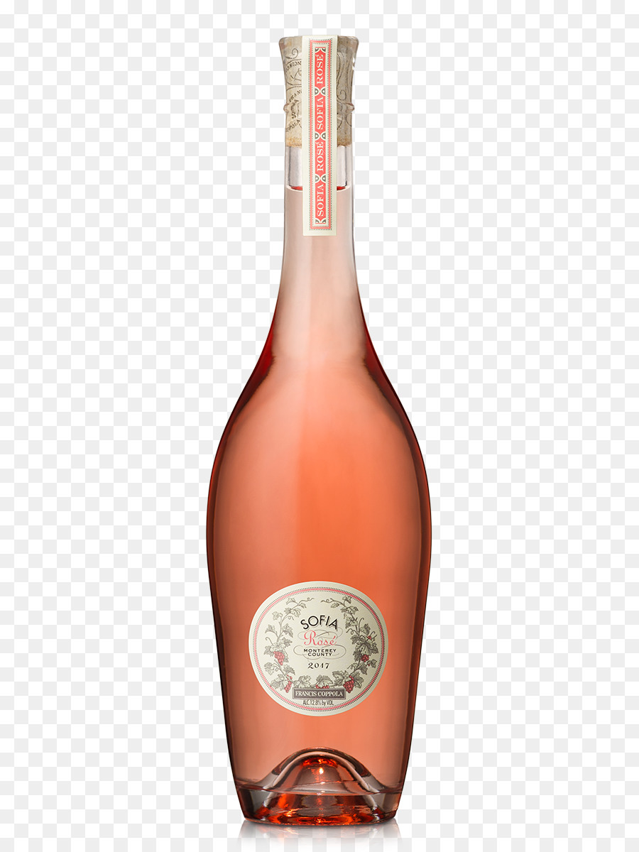 Garrafa De Vinho Rosé，Vinho PNG