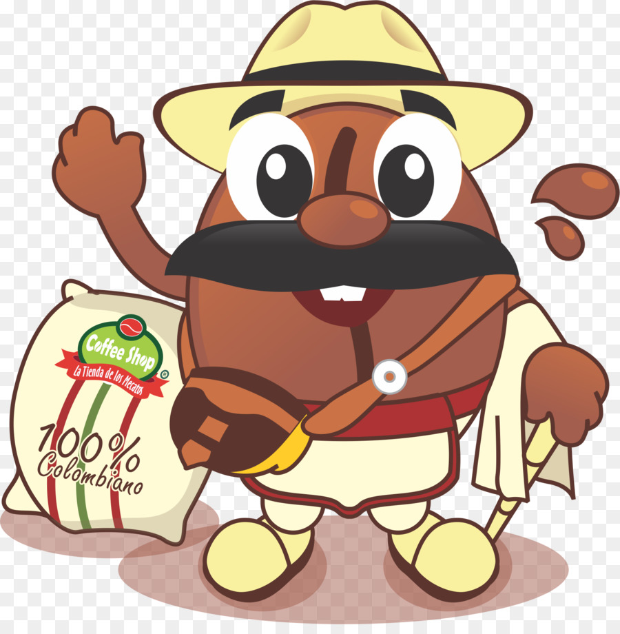 Personagem De Feijão De Café，Chapéu PNG