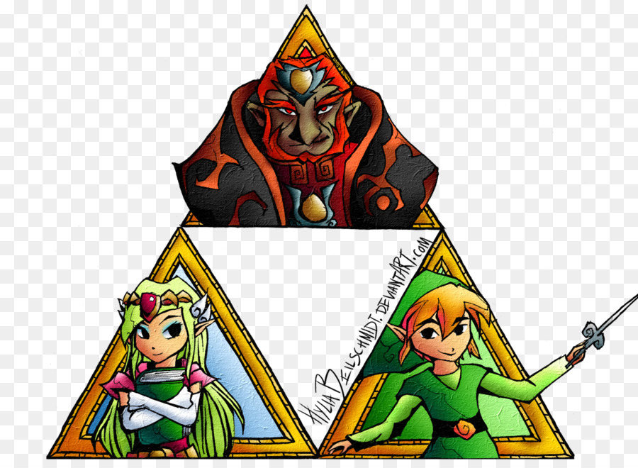 Triforce，Coragem PNG