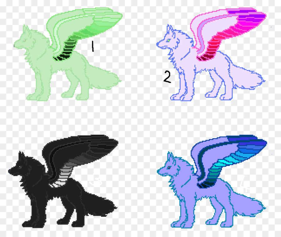 Lobos Alados，Fantasia PNG