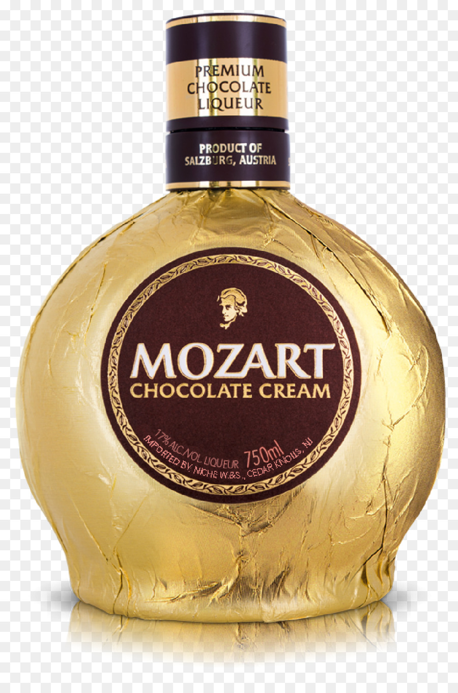 Creme De Chocolate Mozart，Garrafa PNG