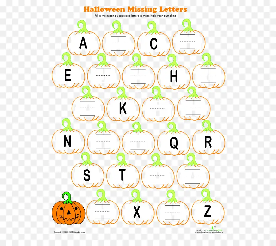 Cartas De Halloween，Alfabeto PNG