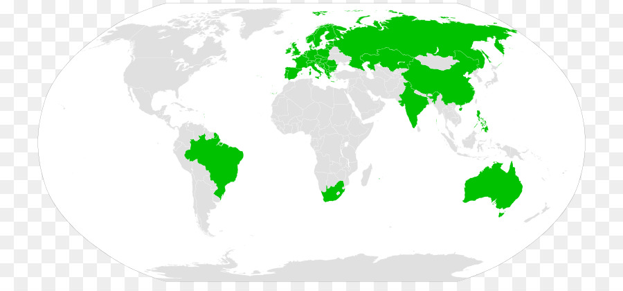 Mapa Mundial，Países PNG