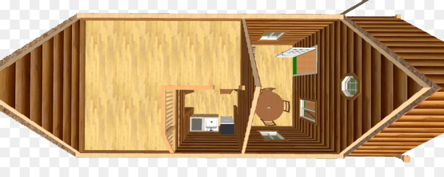 Log Cabin，Piso Plano PNG