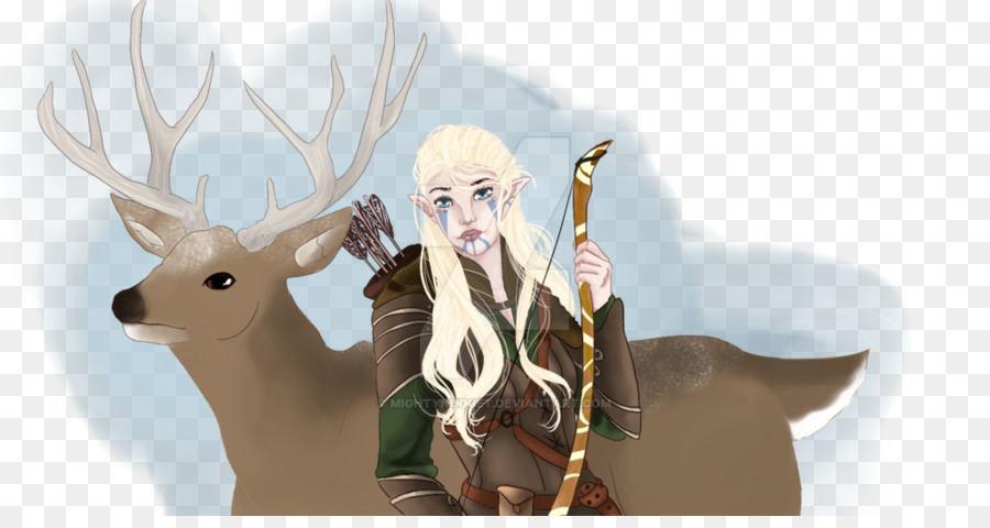 Rena，Antler PNG