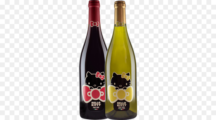 Garrafas De Vinho Hello Kitty，Vinho PNG