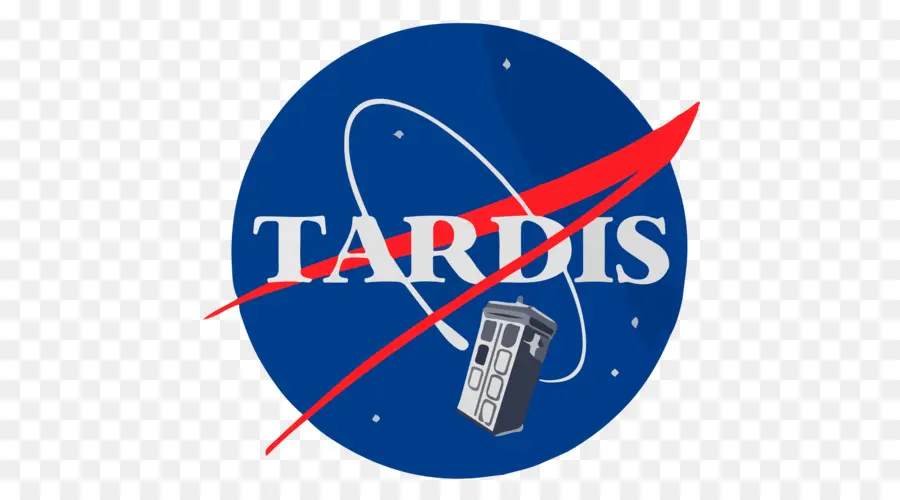 Tardis Logo，Azul PNG