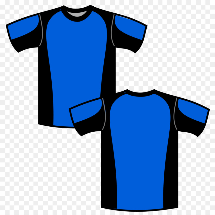 Camiseta Azul，Camisa PNG