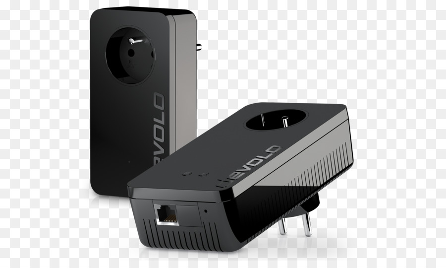 Adaptador Powerline Preto，Rede PNG