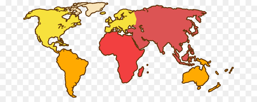 Mundo，World Map PNG