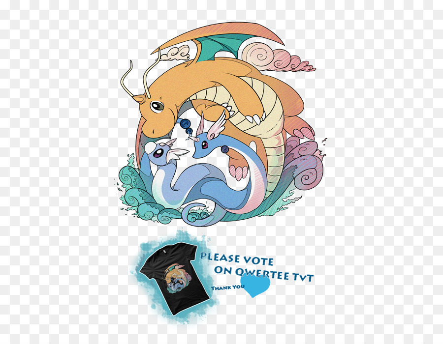 Vertebrados，Dratini PNG