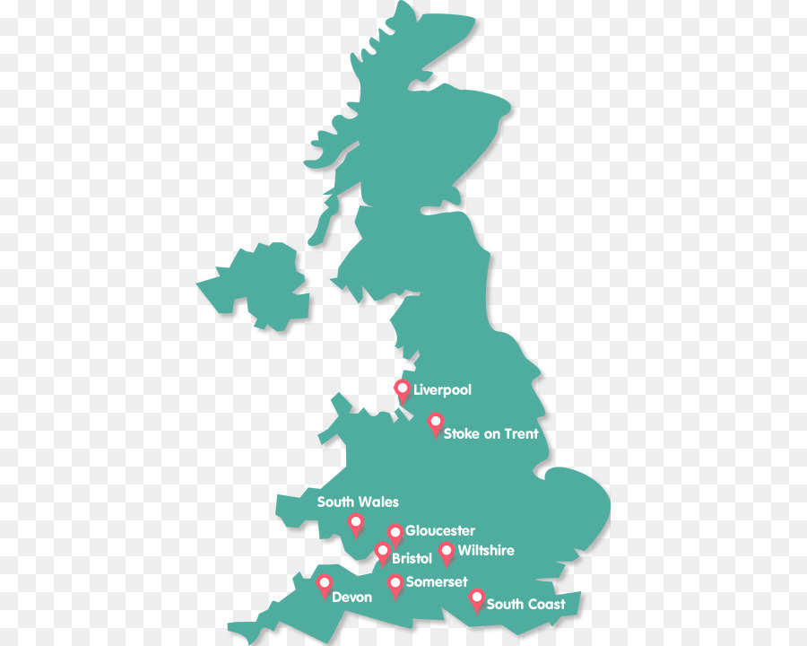Inglaterra，Mapa PNG