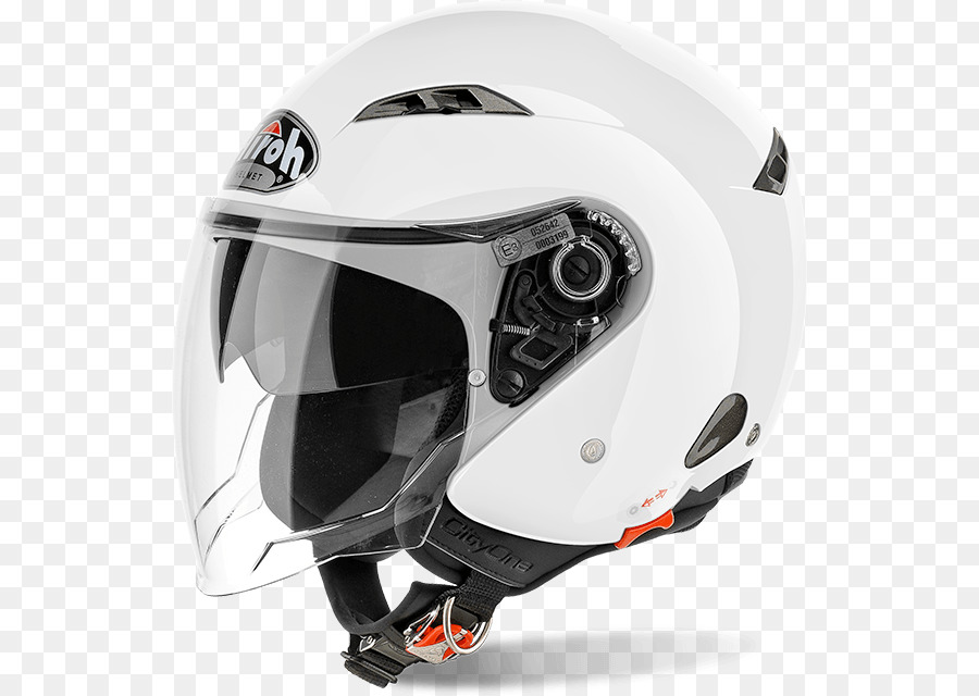 Capacetes Para Motociclistas，Airoh Cidade Um Flash Capacete Jet PNG