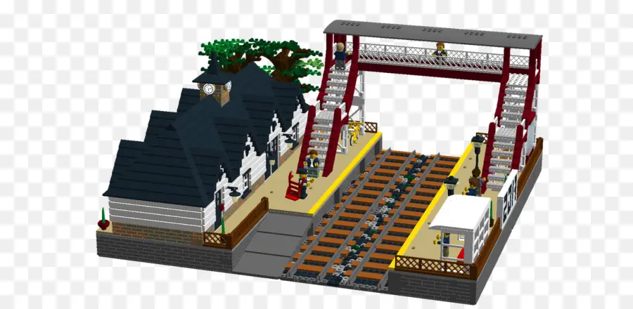 Lego Ideias，Estação De Comboios PNG