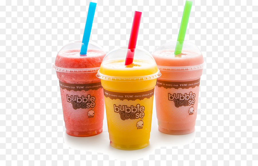 Bubbletease，Orange Drink PNG