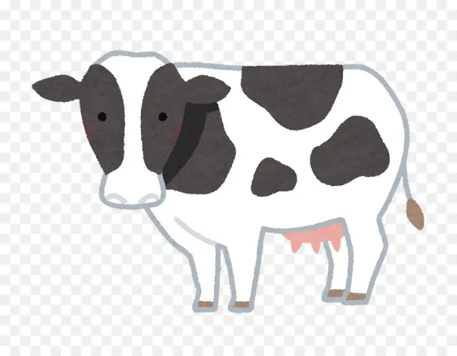 Vaca Fofa，Desenho Animado PNG