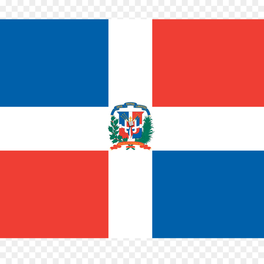 Bandeira Da República Dominicana，República Dominicana PNG