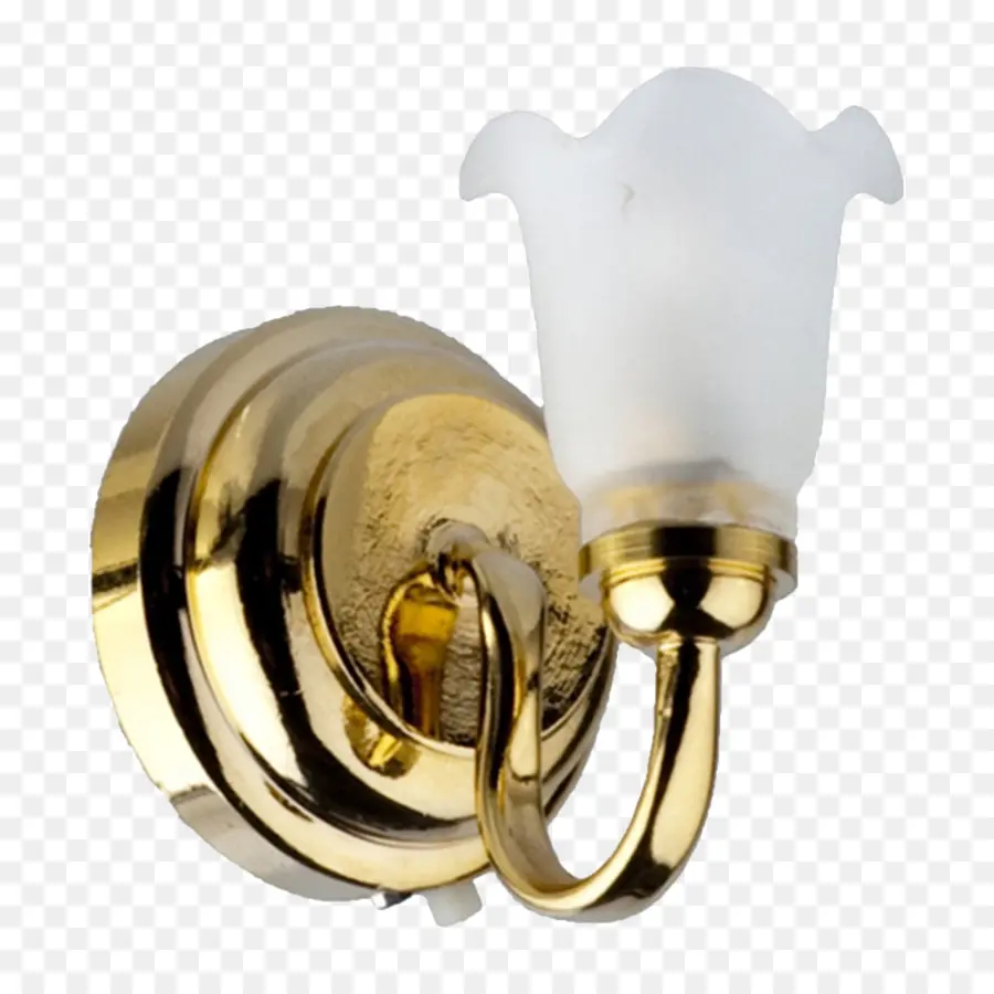 Candeeiro De Parede，Ouro PNG