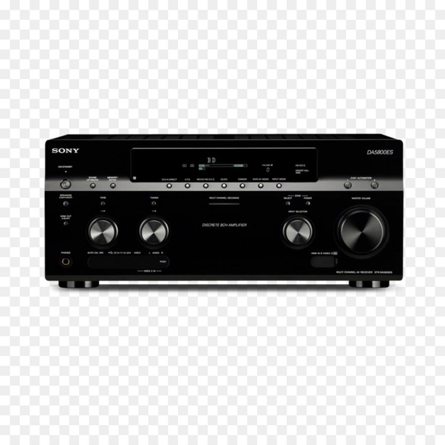 Av Receiver，A Sony Corporation PNG