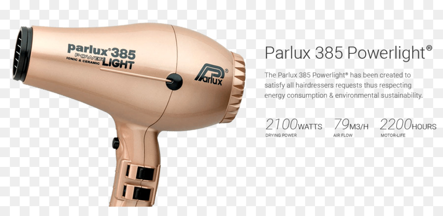 Mão Secador Parlux 385 Pl，Parlux 385 Powerlight PNG