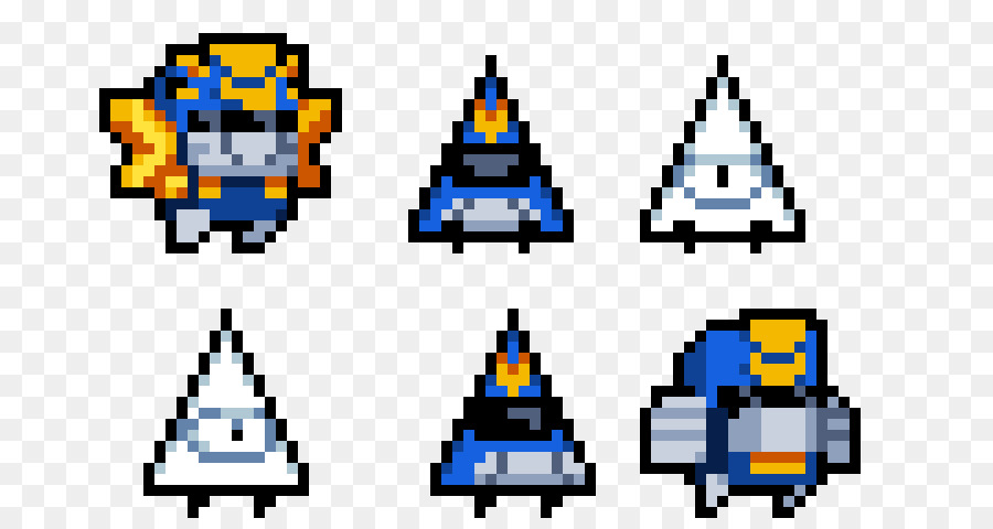 Personagens De Pixels，Jogo PNG